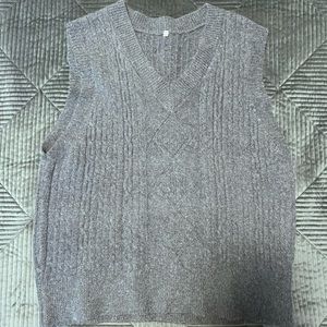 Grey Sweater Vest